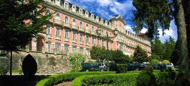 Vidago Palace. A luxury hotel in Portugal External view