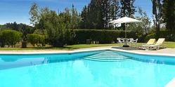 Swimming pool at Quinta da Alcaidaria-Mor near Ourem Portugal