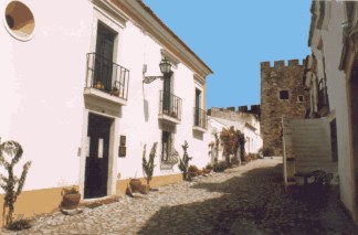 an 18th century house near the castle of Terena