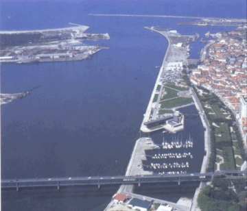 Marina Vian do Castelo view
