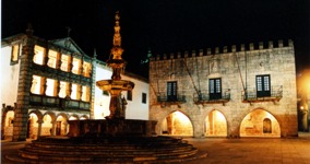 Main square in Viana do Castelo