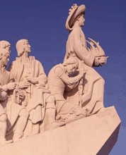 Discoveries monument in Lisbon