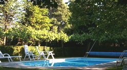 Swimming pool at Casa de Esteir, Caminha, Minho, Northern Portugal