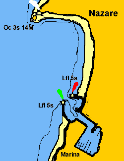 Nazare map